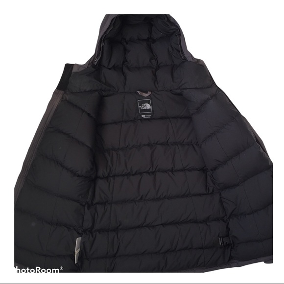 THE NORTH FACE Women’s Grey Down Jacket Small - Picture 8 of 16